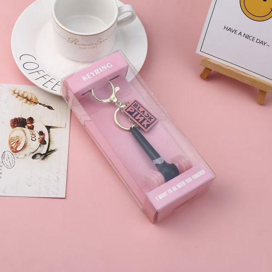 BP Inchiostro Rosa Mini Supporto Bastoncino Portachiavi Ciondolo Bastoncino Luminoso Dieci Colori Variabile