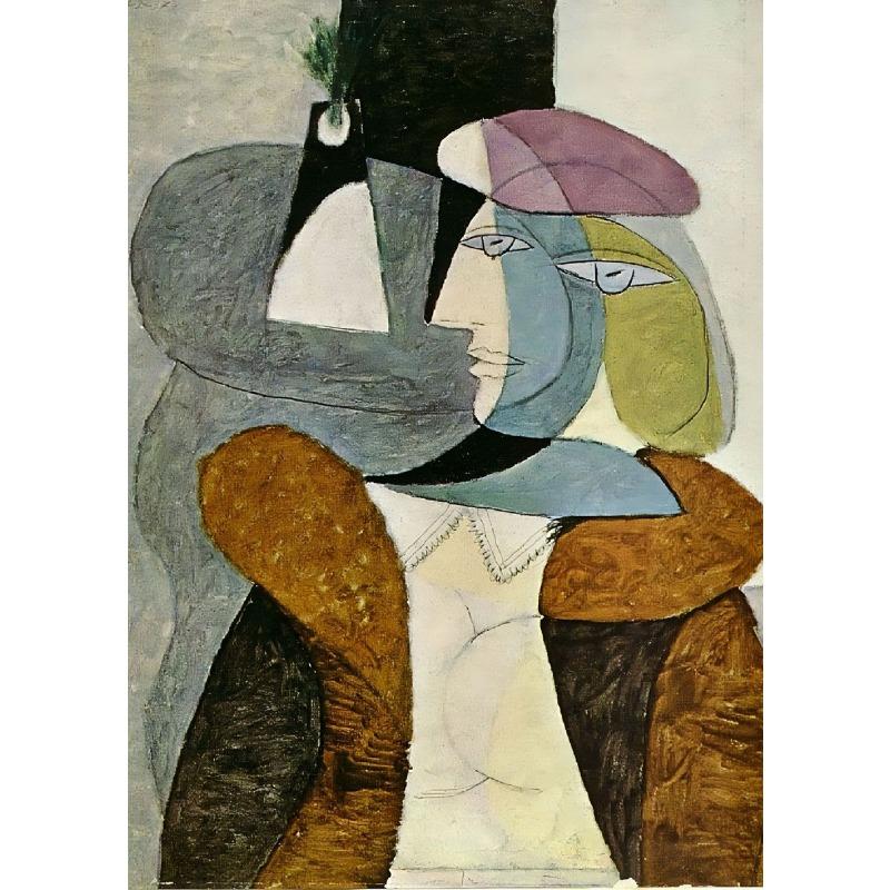 Untitled 1939 By Picasso Posters and Prints Retro Abstract Art Canvas Painting Christian Work Wall Art Picture Home Decoration