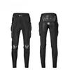 Pantaloni de armură pentru motociclete Pantaloni de motocross Armură lungă pentru genunchi, întrepăi, protecție șold, echipament de curse pentru echitație, pantaloni scurți