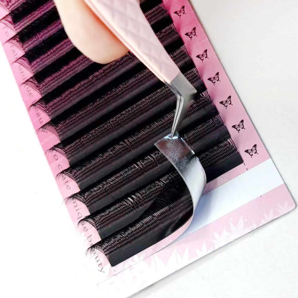 Goddess U-shaped YY Eyelash Extension U Sahpe YY Lashes 2D UY Double Layer False Mink Eyelashes Premade Fans