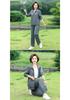 Spring & Autumn Casual Sportswear Set for Middle-Aged Women: Two-Piece Hoodie & Loose Thickened Coat
