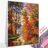 huacan 5D Diamond Embroidery Sale Landscape Pictures Of Rhinestones Diamond Painting Full Square Forest Cross Stitch