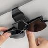 Sunglasses Holder for Car Sun Glasses Eyeglass Hanger Ticket Card Organizer Interior Accessories for Vehicle Man Woman All