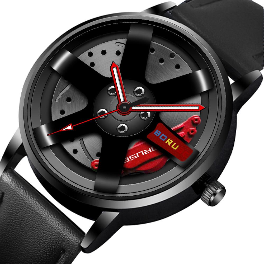 Boruse Trend Caliper Wheel Watch Men'S Waterproof Date Fully Automatic Quartz Watch