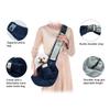 Large Capacity Pet Sling Bag Soft Breathable Portable Crossbody Shoulder Carrier Hand‑free Travel Bag for Small Cat Dog Outdoor Walking Trip Supplies