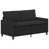 Sofa Black 156 x 81 x 87.5 cm Velvet