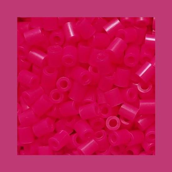 Rosa Farbe 5mm Perlen 1000 Stück Pixel Art Hama Perlen für Kinder Bügelperlen DIY Puzzles Geschenk Kinderspielzeug