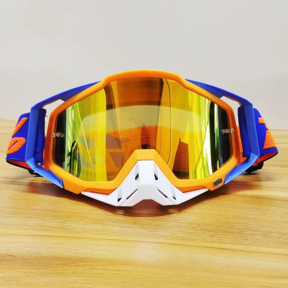 Outdoor Riding Goggles Motorcycle Off-road Dust-proof Glasses Color-changing Sports Windproof Ski Goggles