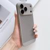 Frosted Heat Dissipation Mesh Breathable Phone Case For iPhone 17 Air 16E 16 15 14 13 12 11 Plus Pro Max Lens Film Protect Cover