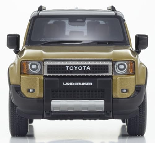 Kyosho Original 1/43 Scale Toyota Land Cruiser 250 ZX First Edition (Sand/Light Gray) Finished Product KS03927SG1