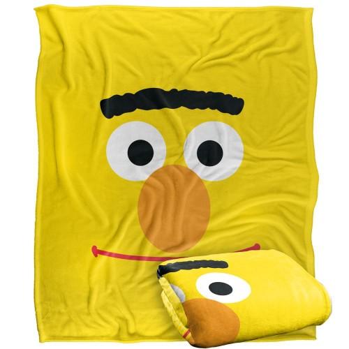Sesame Street Face Bert Blanket