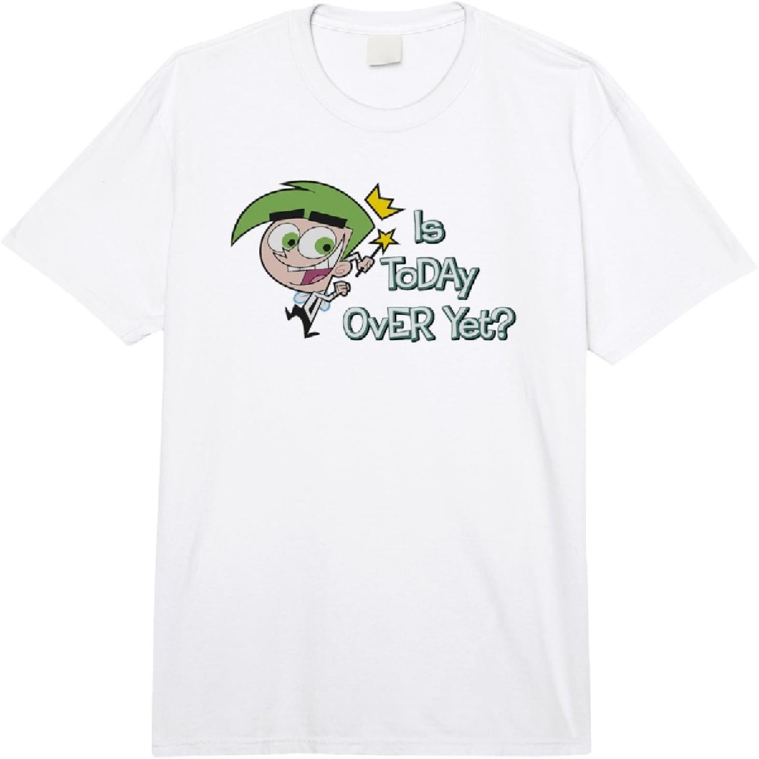 The Fairly OddParents Cosmo Is Today Over Yet_ Comfort Colors Adult Heavyweight T-shirt S