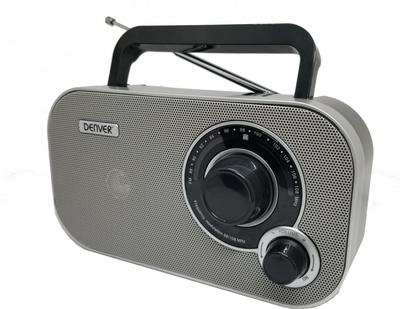 DENVER TR-51GREY - Analog FM Radio, Denver