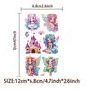 New Cartoon Flower Fairy Series Tattoo Stickers Can Waterproof Party Party Gift Funny DIY Fun Face