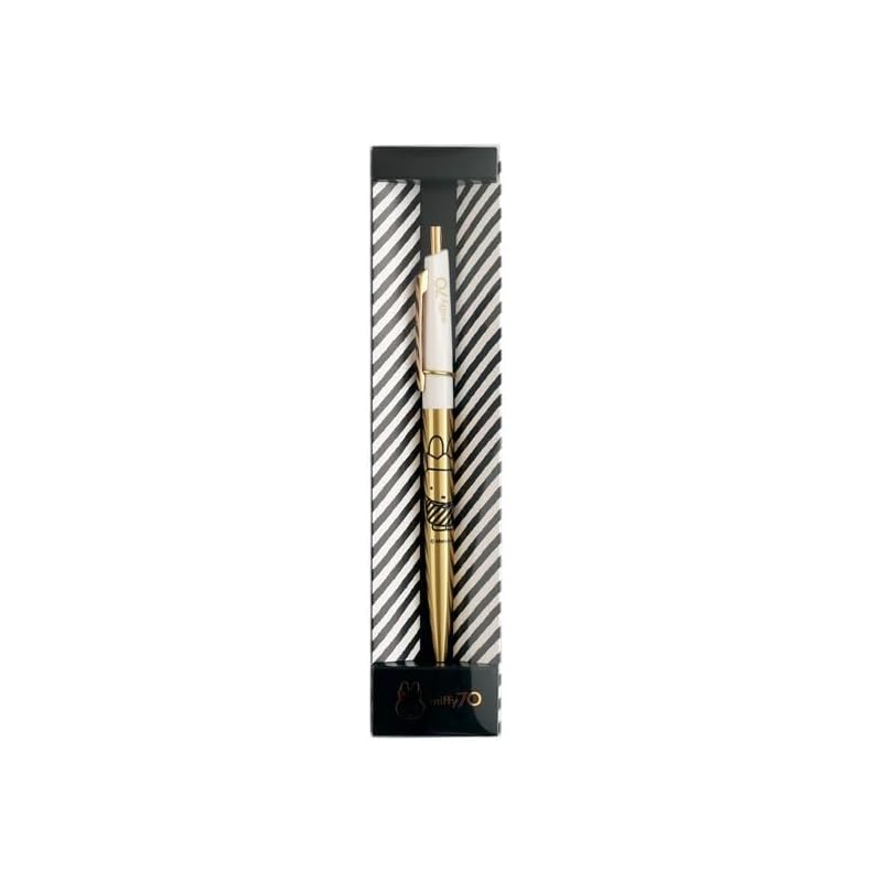 

green flash miffy brass ballpoint pen stripe GMB-011