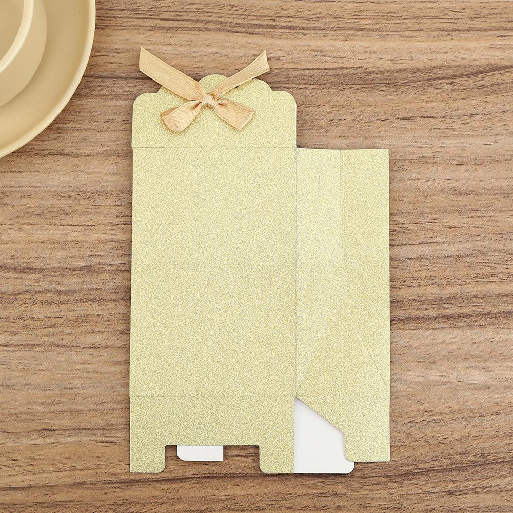 12pcs Glitter Paper Gift Bags With Bow Small Candy Treat Bags For Wedding Bridal Shower Birthdays Party Favors Gift Wrapping Set