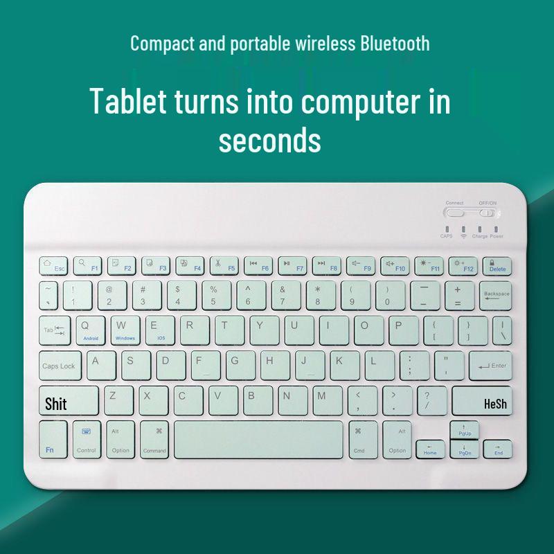 Wireless Bluetooth Keyboard & Mouse for iPad, Android, Huawei, Honor, Lenovo Tablets & Phones