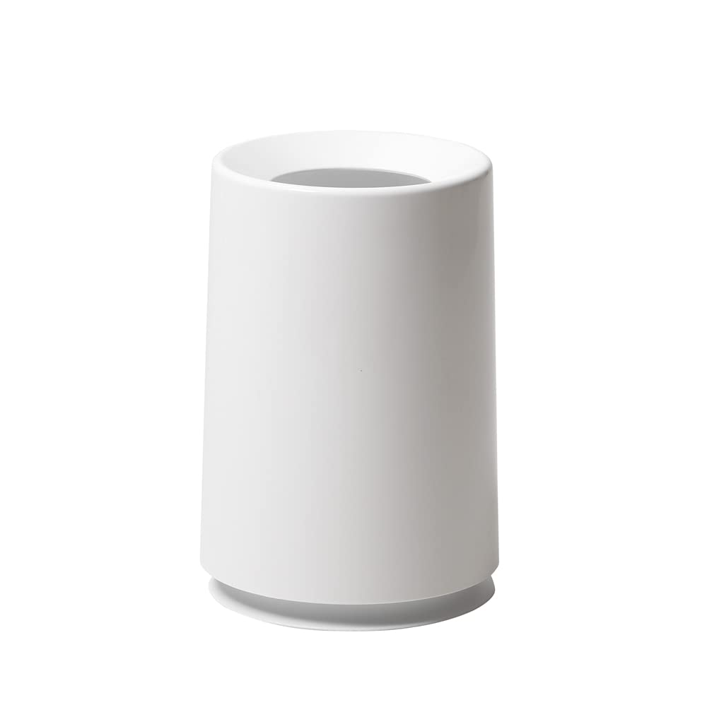 ideaco TUBELOR white, round trash can, 6L, 20cm diameter x 30cm height