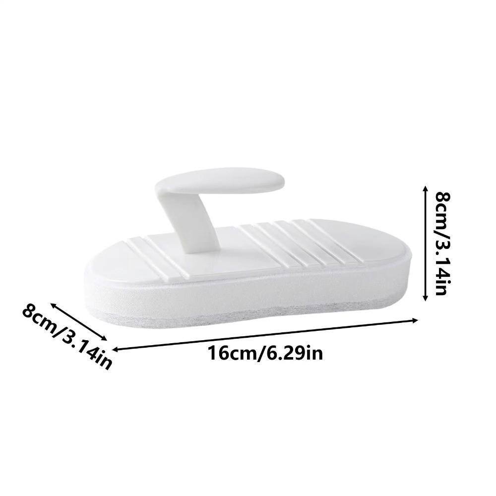Flexible Sponge Cleaning Brush Bendable Bathtub Scrubber Bathroom Cleaning Brush  Bathroom Supplies