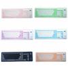 Soft Silicone Flexible Keyboard Foldable Wired Keyboard Colorful USB Keyboard  Home Use