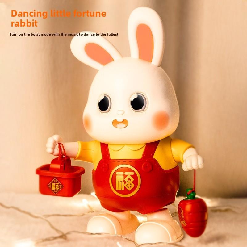 Dancing Bunny Toy With Music And Lights For Baby Learning And Entertainment