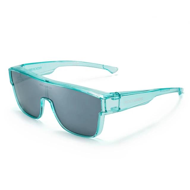 ROCKBROS Polarisierte Brille UV400 Schutz Sonnenbrille zum Fahren Angeln Wandern Brillen Fahrrad Radsport Brille