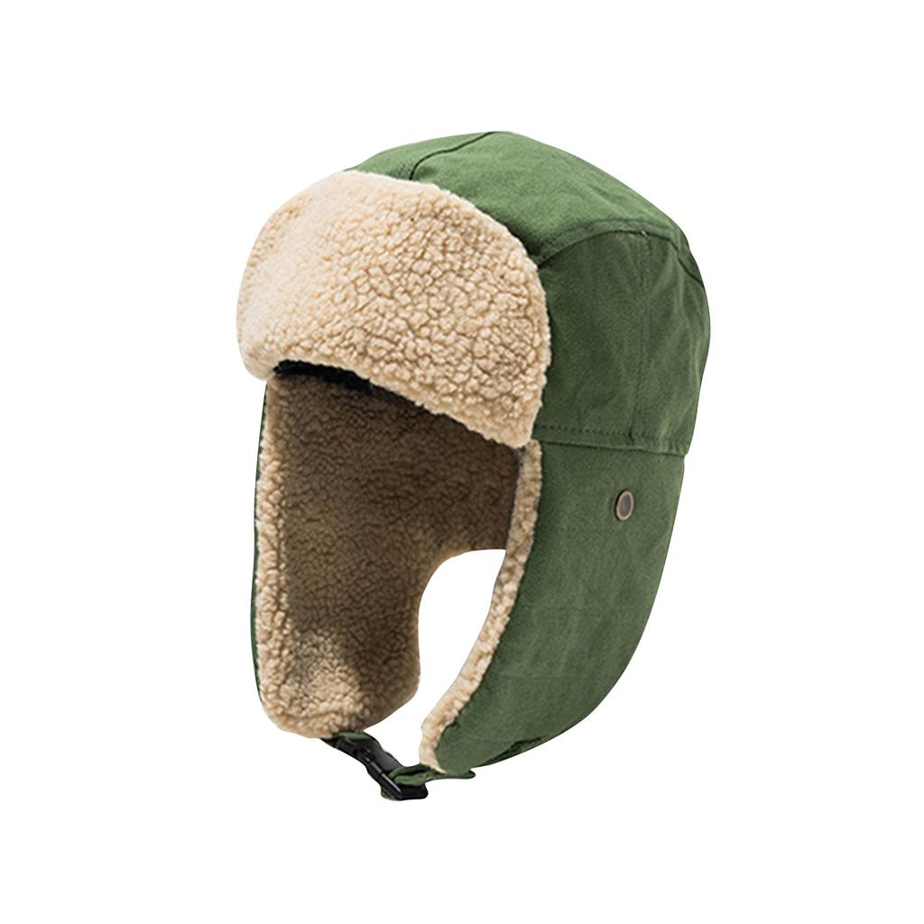 Winter Ear Hat Northeast Warm Cotton Hat Motorcycle Hat