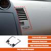 ABS Carbon Fiber For Nissan 350Z 2003-2006 Car Center Console Dashboard Air Outlet Decorative Frame Sticker Car Accessories
