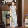 Skinny Aodai national style new Chinese cheongsam improved young 1011 new women's high-end daily dress summer