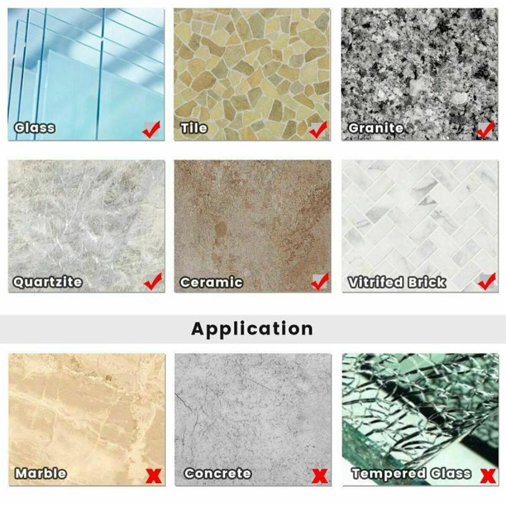 Cutting Edge 5PCS Diamond For Glass Drill Bit Set for Tile and Ceramic