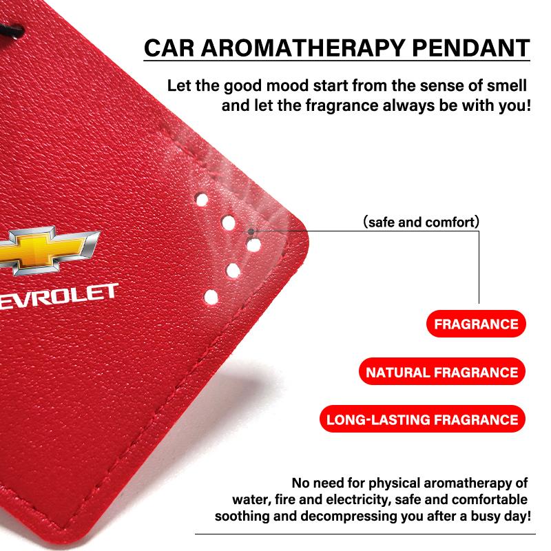 Car Interior Pendant Pendant Air Freshener Aromatherapy Hanging Decoration for Chevrolet Spark Silverado Trailblazer Captiva