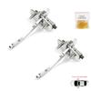 EDP1262-1 2 Pieces Front Door Hinge Stop Check Strap Limiter for Renault Express Rapid Super 5 1985-2000 6006003653 