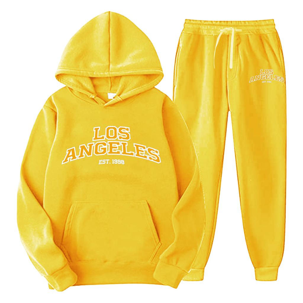 Men's suit Pullover sweater Sports suit Sweater suit Fashion fleece men's hoodie