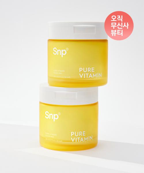 SNP Pure Vitamin Essence Vitality Toner Pad 60ea NONE