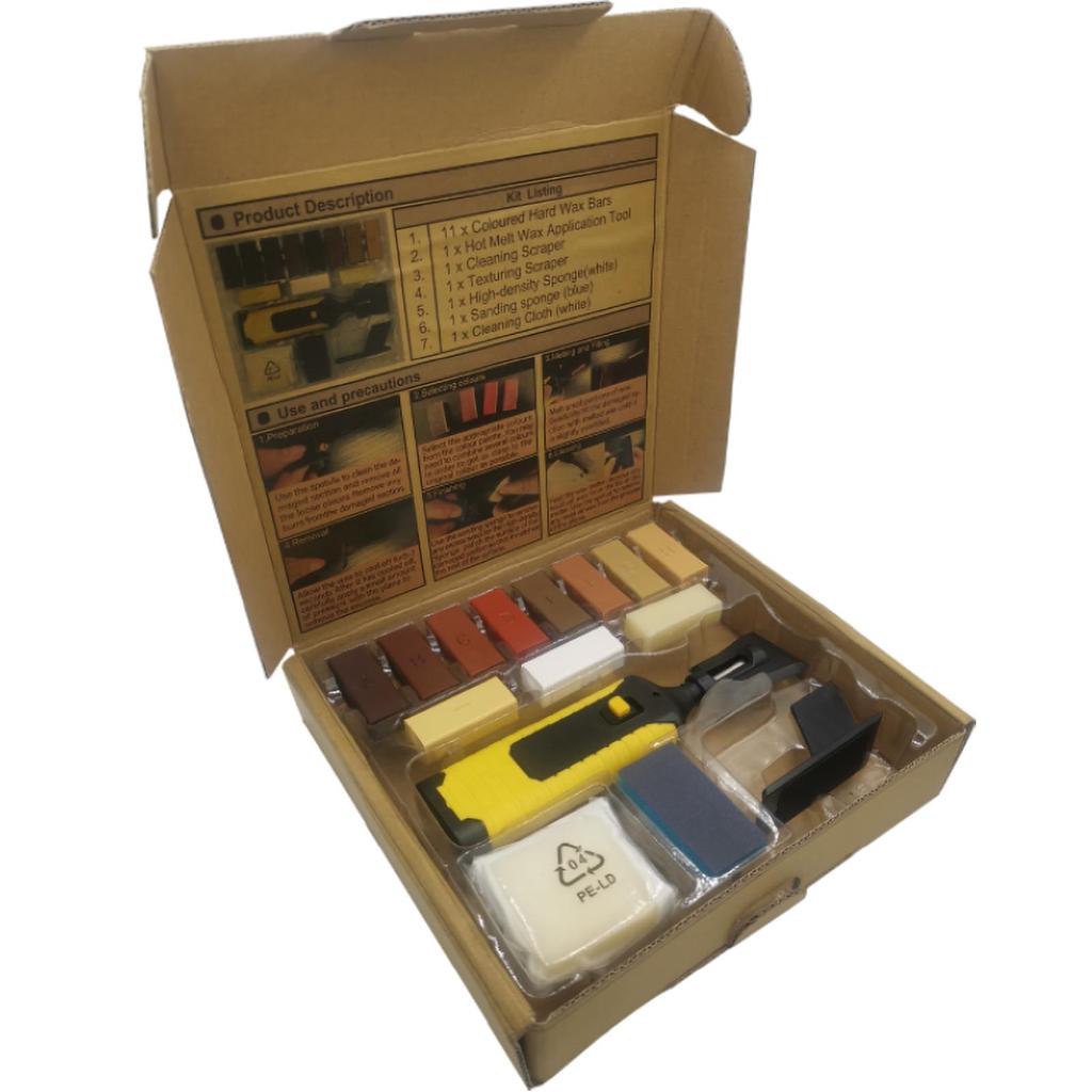 Hardwood Laminate Flooring Repair Kit Floor & Furniture Repairing Kit Wood Scratch Covers & Removers Hardwood Laminate