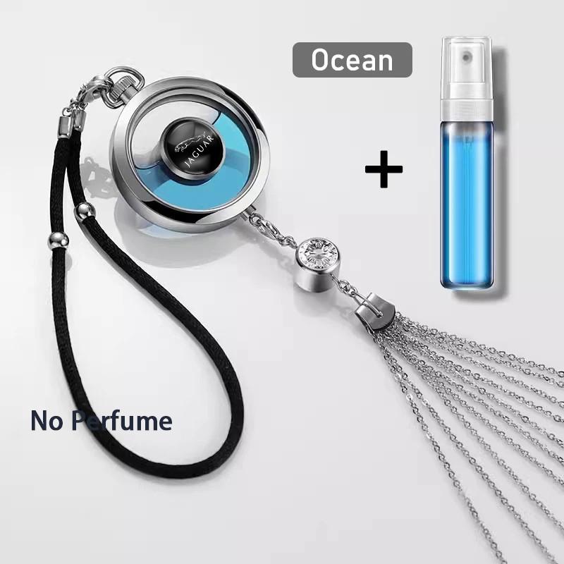 Car Diamond Perfume Pendant For Jaguar XE XF XJ F-Type F-Pace XKR XEL Interior Hanging Pendant Fragrance Accessories NN70