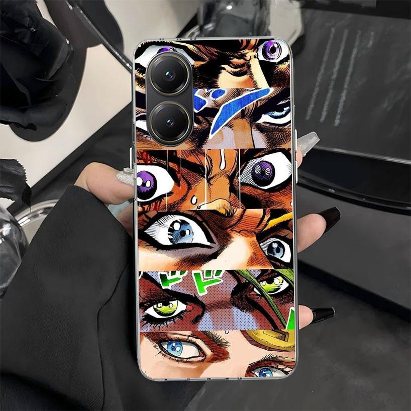 JoJo Bizarre Adventure Anime Phone Case for Xiaomi Poco X7 X6 X5 X3 Pro X4 Nfc F7 Ultra F6 F5 F4 Gt M6 M5S M4 M3 Soft Silicone C