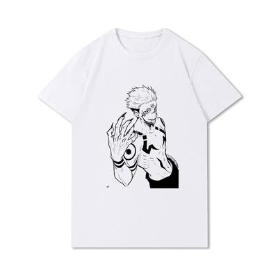 Summer Men's Clothes Printed Soft Unisex Cotton Tees Anime Summer Blouse T-Shirts Men's Fashion Tops