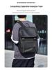 2025 Large Capacity Trendy Flap Laptop Backpack for Men & Students