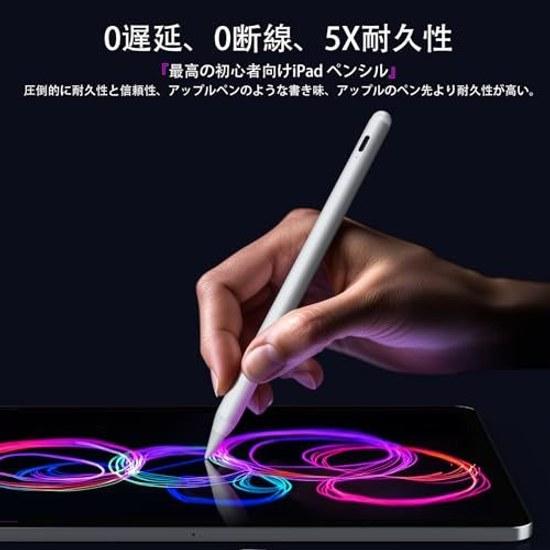 JAMJAKE iPad Pencil Alternative Apple Compatible iPads from 2018 2026 Touch Pen Ultra-sensitive Fine Tip Stylus Type-C Fast Charging Tilt Sensing