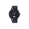 STANDARD Series Wire Mesh WR50M Waterproof Quartz Movement Stainless Steel Strap Japanese and Korean Watch Men's Watch Black MTP-B100MB-1EVDF