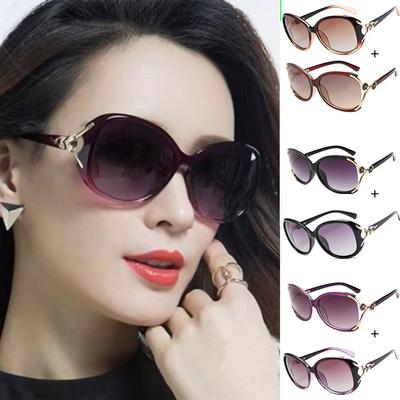 Ladies Fashion New Ladies UV Protection Sunglasses Shade Driving Big Frame Fox Head Sunglasses