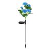 HeadeSolar Rose Light LED Garden Decoration Simulation Outdoor Waterproof Courtyard ParkGround Insertion Lawn Light