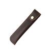Pu Leather Pen Holder Brass Snap Closure Fine Stitching Office School Use Gifts For Writers Students