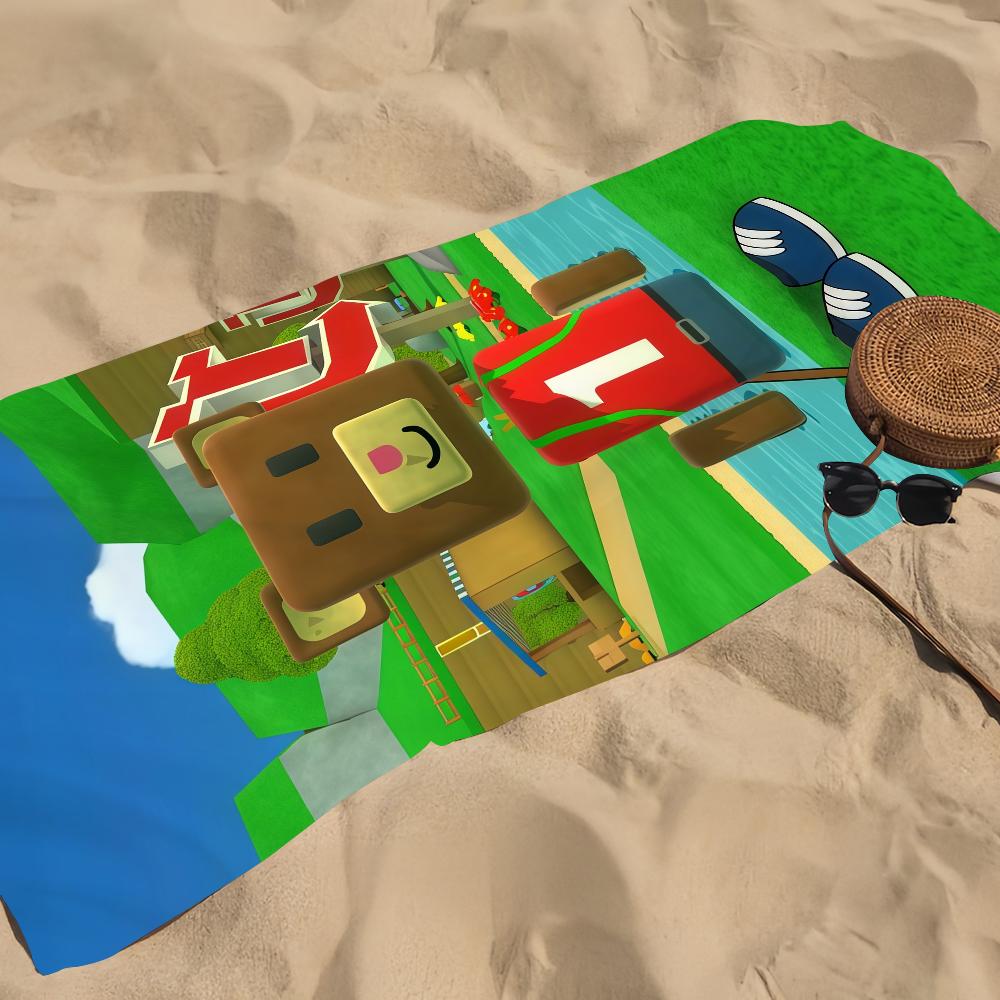 Towel A-Adventure Beach Towel Oversized cute Quick Towel game Absorbent Soft Swim S-Super BeachTowels for Bear Men funny Women