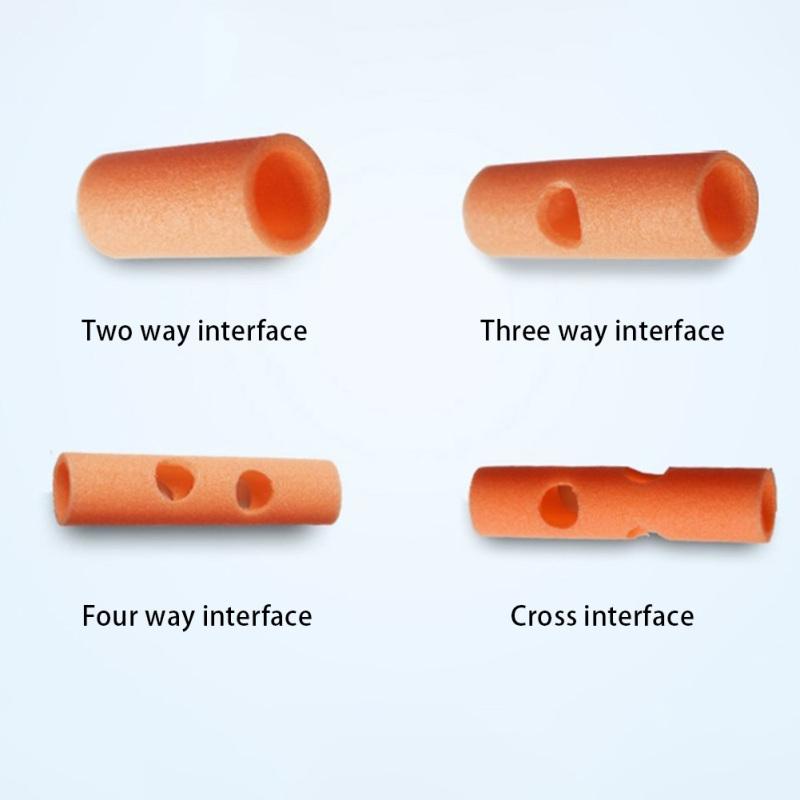 Nou! Băț de burete Inel spumă tăiței Culoare Grădiniță Băț de gimnastică Joc părinți-copi Basț de înot