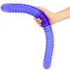 56cm Double-ended Threaded Dildo Oversized Anal Whip Anal Plug   Sex Toys Fisting Realistic Dildo Big Penis Strap on Cock PVC