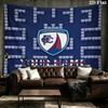 Custom Name Chesterfield F.C Printed Tapestry – Wall Hanging for Bedrooms, Dorms, and Home Decor