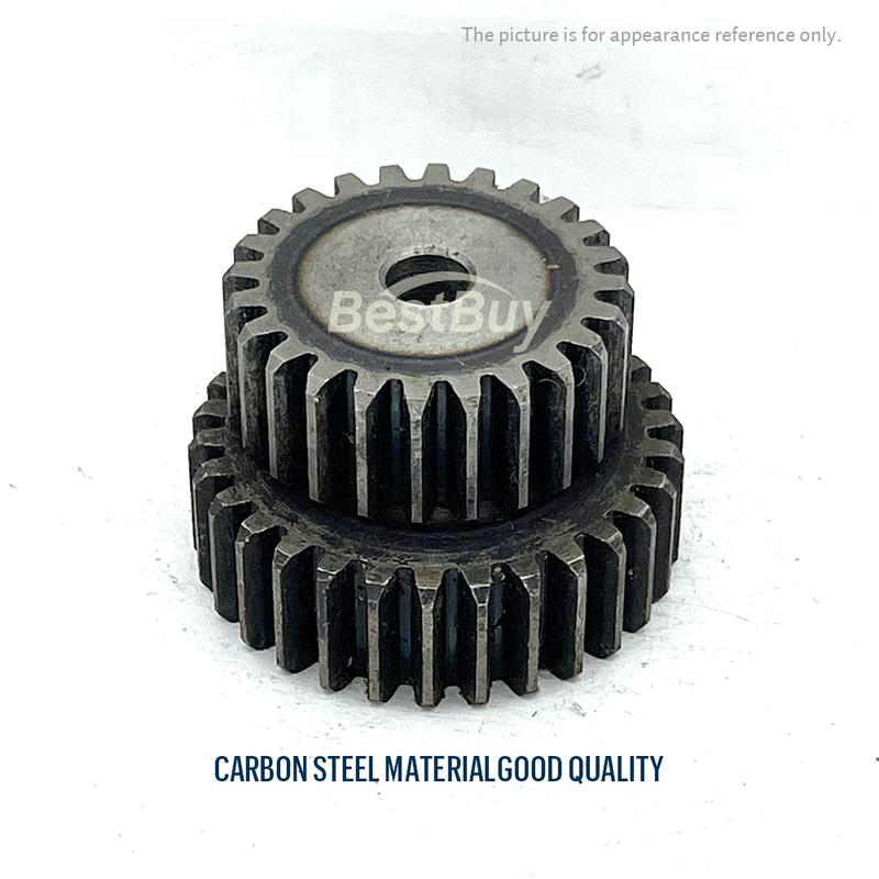 1M Spur Gear SC45# Carbon Steel Material 12T/13T/14T/15T/16T/17T/18T - 42T/43 Teeth Cylindrical Gear Transmission Accessories