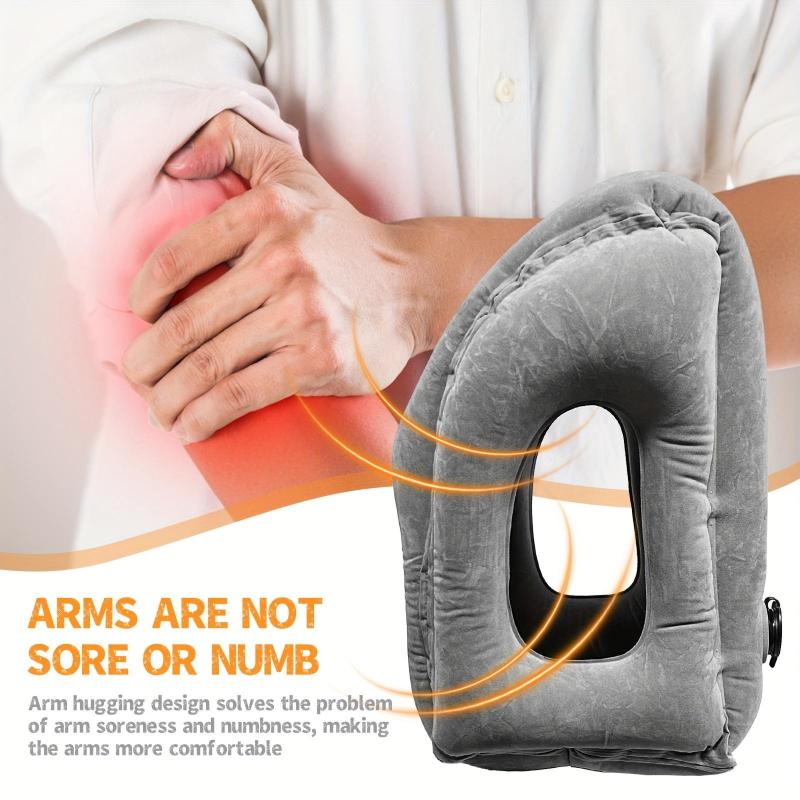 Travel Inflatable Pillow U-shaped Neck Protector Sleeping Pillow